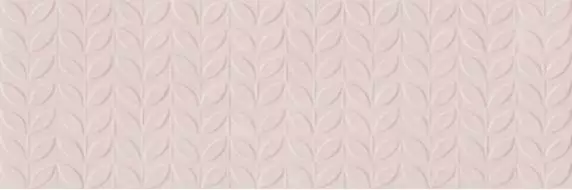 RA6M Плитка Vida Struttura Foglia 3D Rosa Rett 30x90